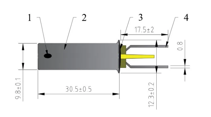 High Accuracy Coffee Machine NTC Temperature Sensor